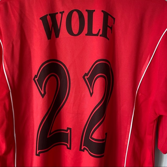 men’s smash bros red soccer jersey - medium - Picture 7 of 13